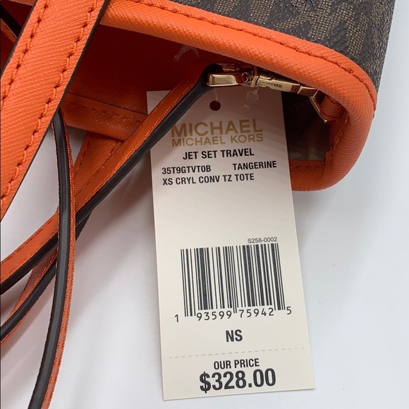 MICHAEL KORS JET SET TRAVEL XS CRYL TZ TOTE - Picture 5 of 16